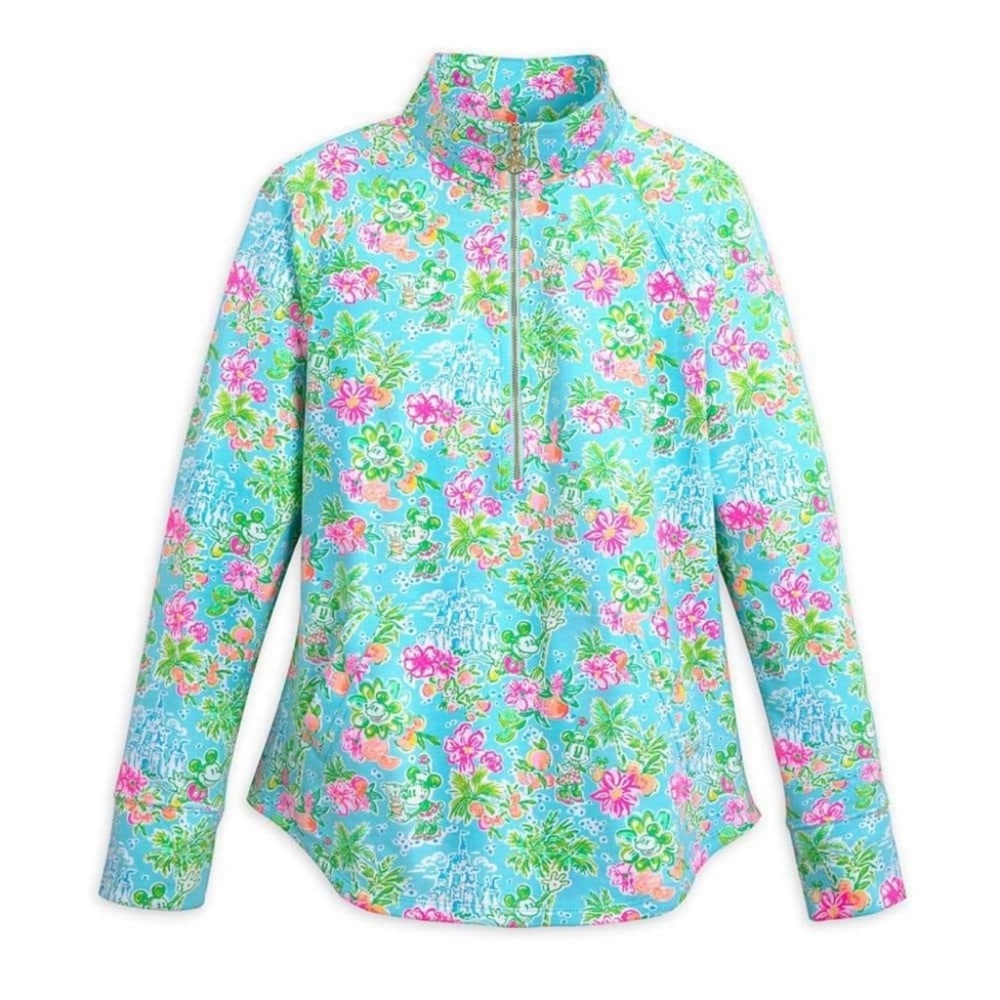 Lilly Pulitzer x Disney Skipper Popover quarter zip